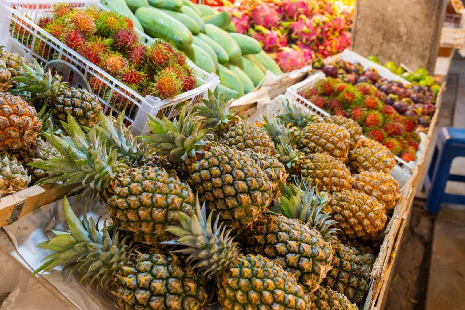 Fresh tropical produce Thailand