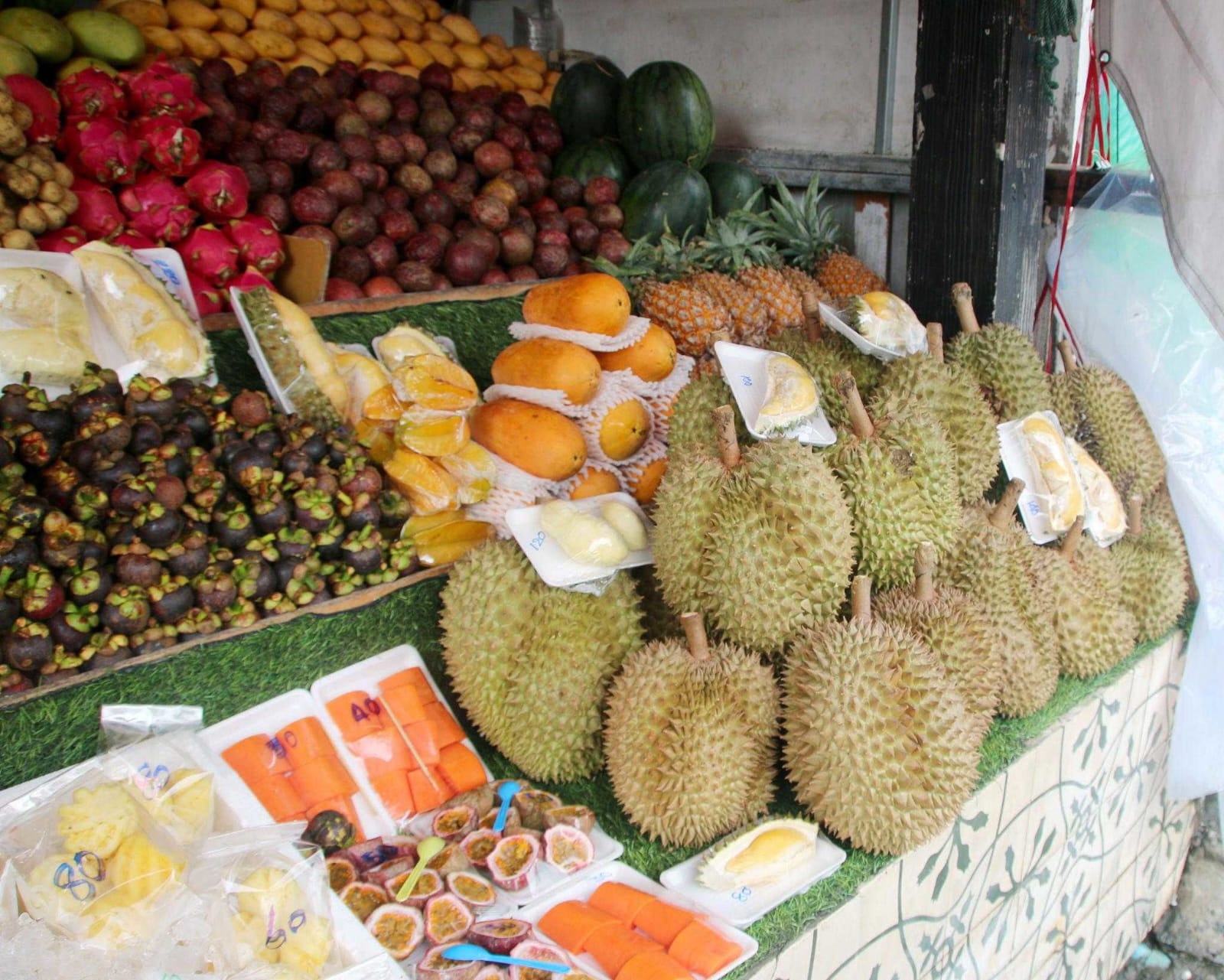 Fresh tropical produce Thailand