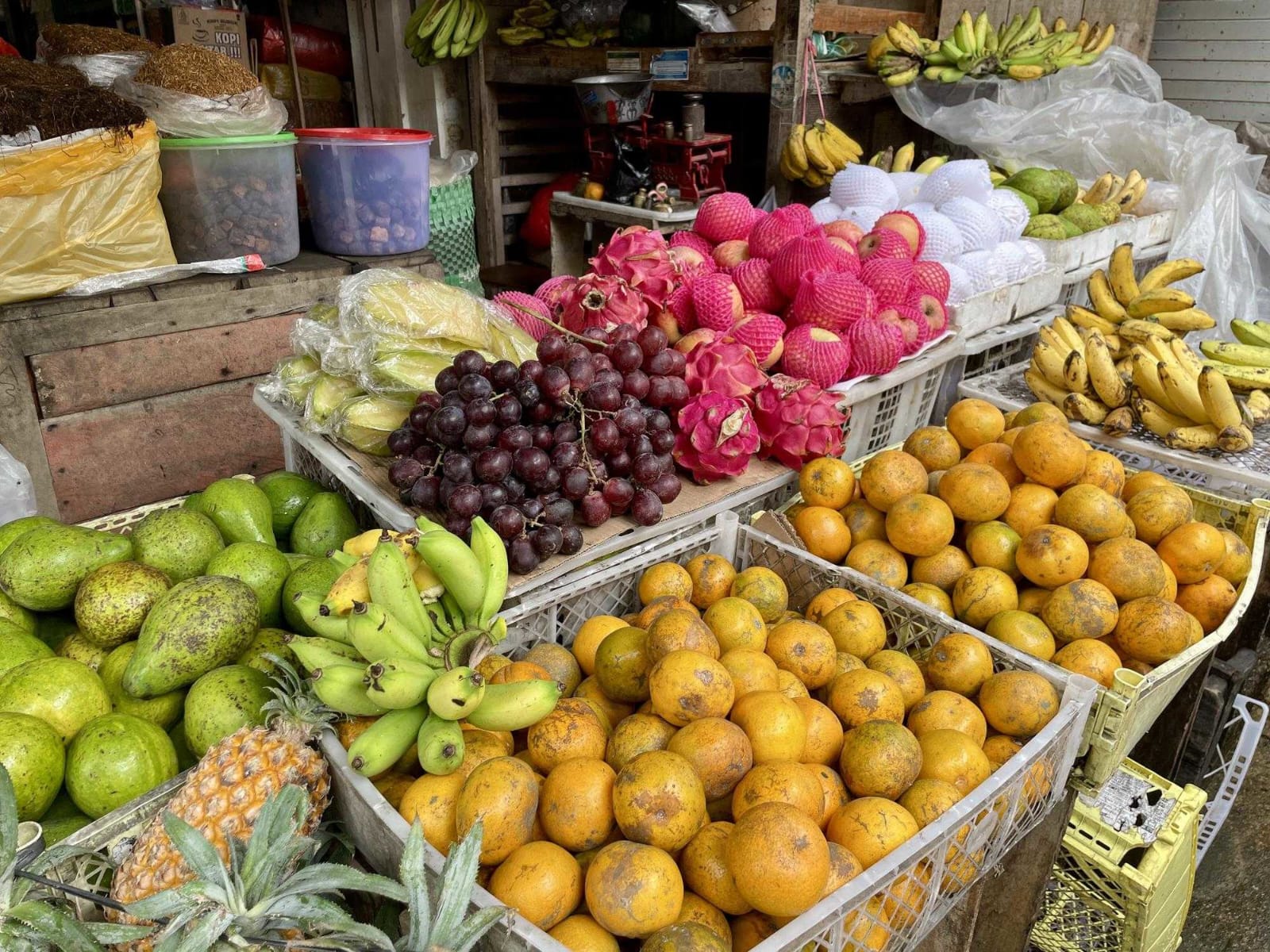 Fresh tropical produce Thailand