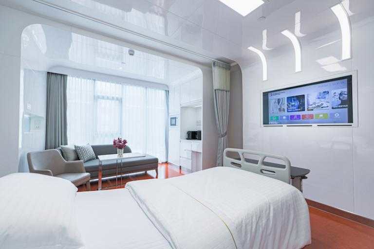 Modern hospital room Thailand